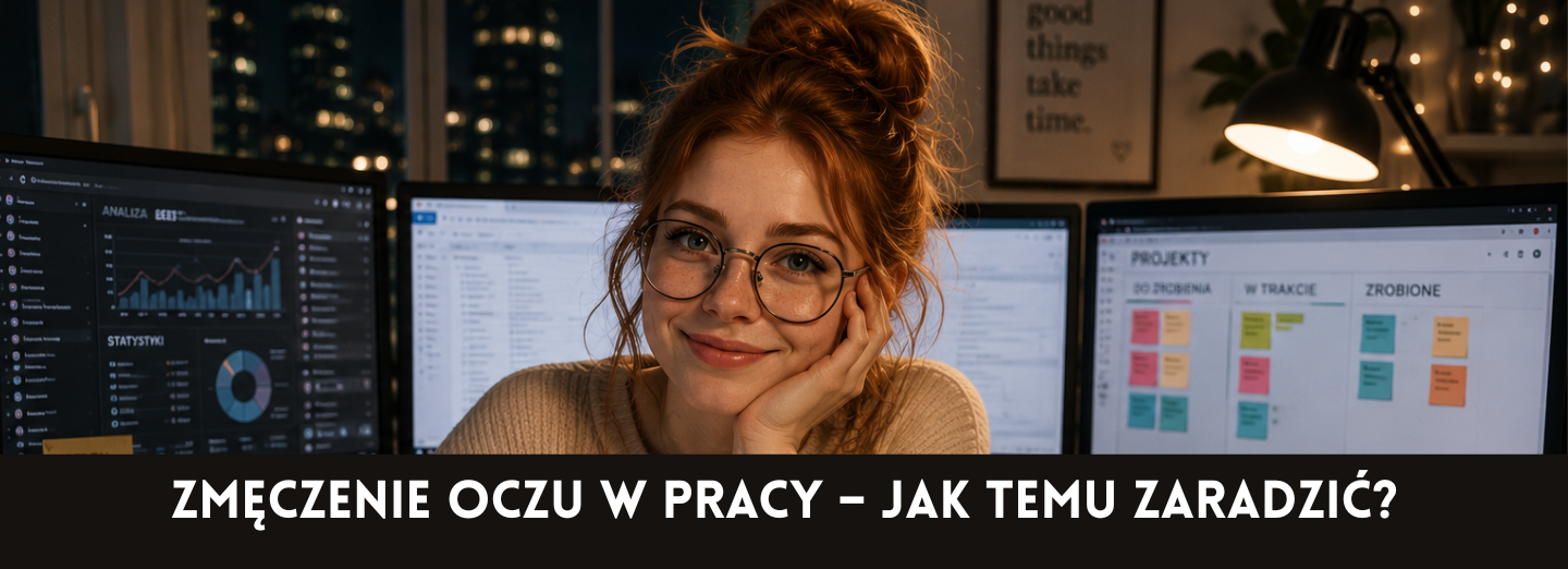 Zmęczenie oczu w pracy